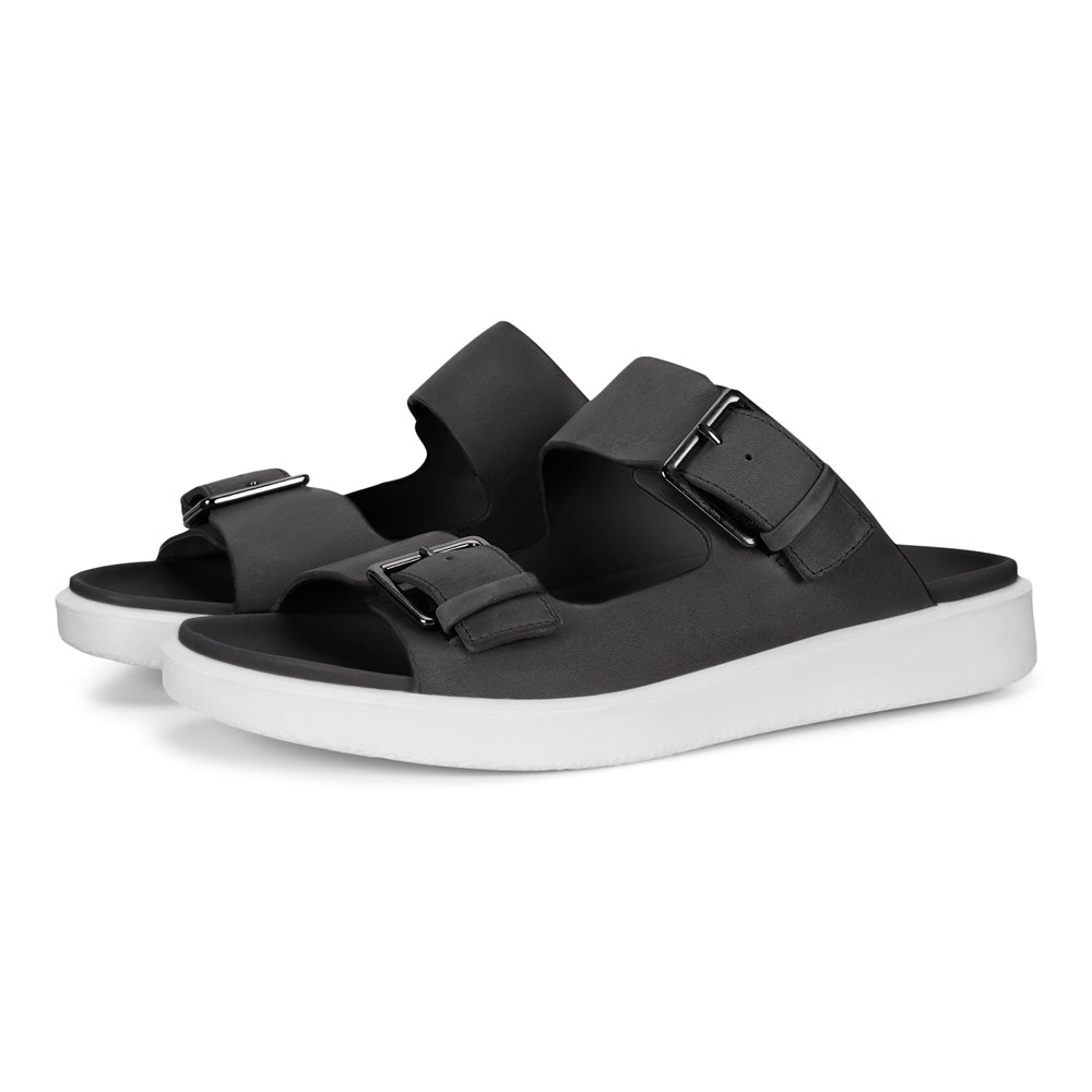 Sandalias Hombre - ECCO Flowt Lx - Negros - ZBU274650